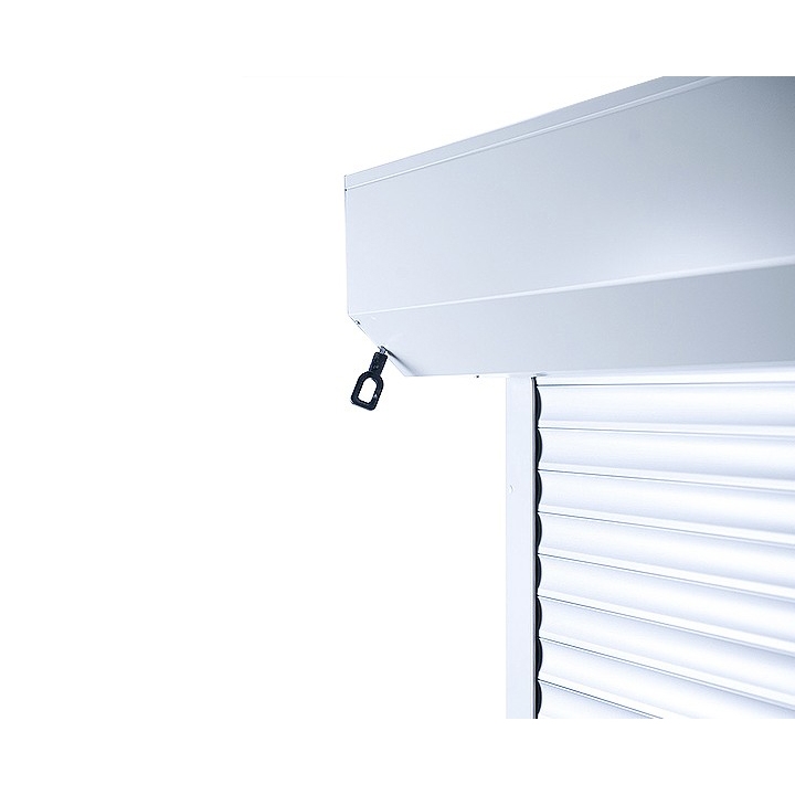 Porte de garage 55mm avec manivelle de secours galerie photo